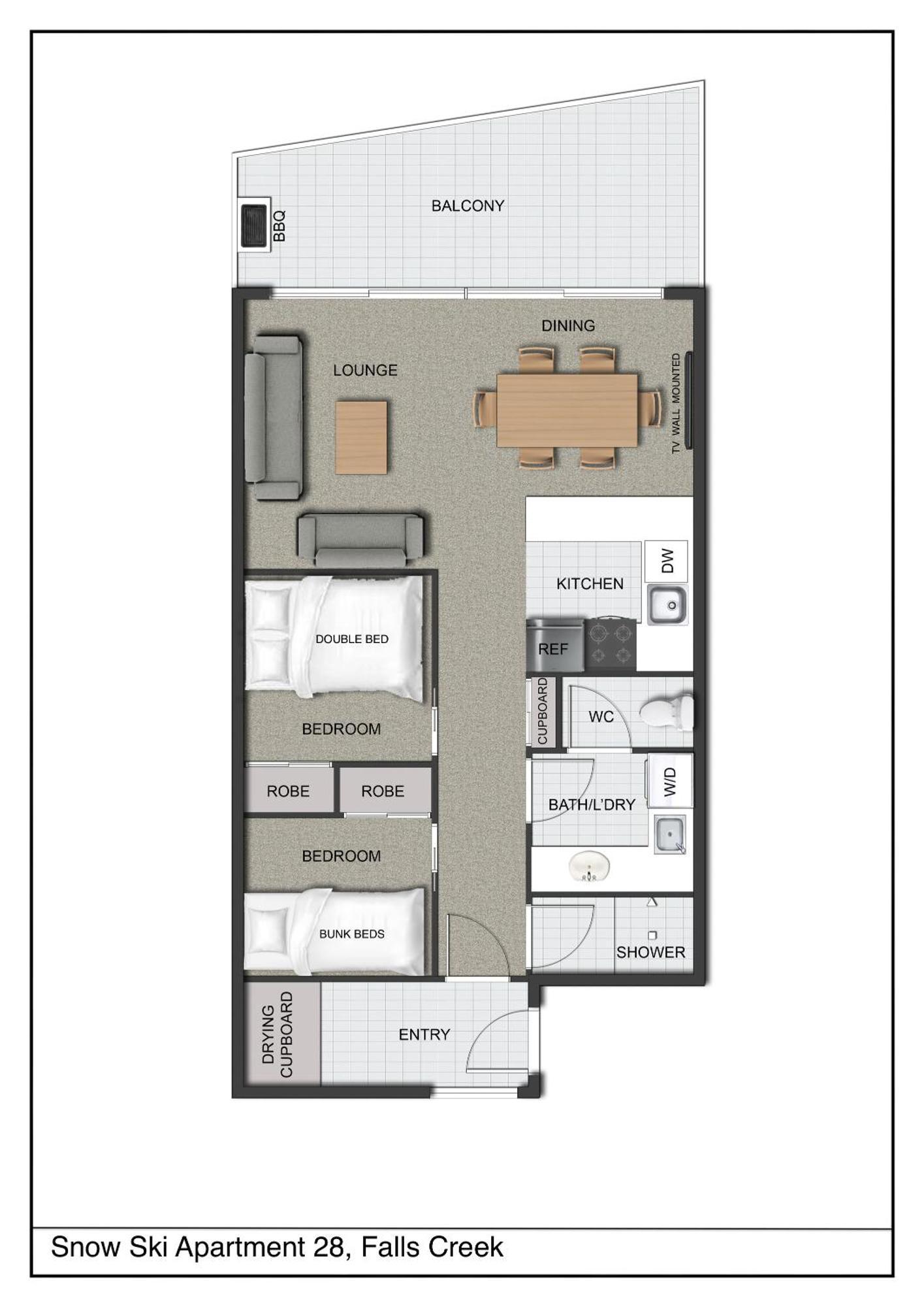 Snow Ski Apartments 28 Falls Creek Exterior foto